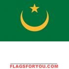 2' x 3' Mauritania High Wind, US Made Flag