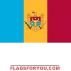 5' x 8' Moldavia High Wind, US Made Flag