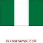 4' x 6' Nigeria High Wind, US Made Flag