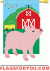 Pig House Flag