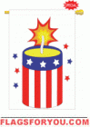 Firecrackers House Flag