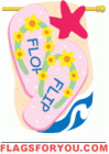 Flip Flop Garden Flag