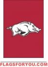 Arkansas Razorbacks Garden Window Flag 15" x 10.5"