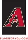 Diamondbacks Garden Window Flag 15" x 10.5"