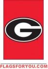 Georgia Bulldogs Garden Window Flag 15" x 10.5"