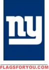 9 left - Giants Mini Flag 15" x 10 1/2"