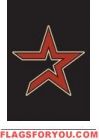 Astros Garden Window Flag 15" x 10.5"