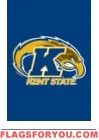 Kent State Golden Flashes Garden Window Flag 15" x 10.5"