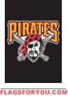 Pirates Garden Window Flag 15" x 10.5"