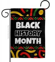 Honoring Black History Garden Flag