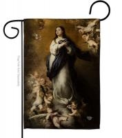 Immaculate Conception Garden Flag