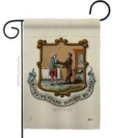Coat Of Arms Of Kentucky Garden Flag