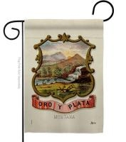 Coat Of Arms Of Montana Garden Flag