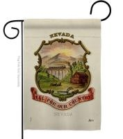 Coat Of Arms Of Nevada Garden Flag
