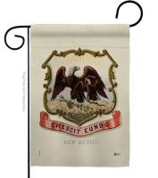 Coat Of Arms Of New Mexico Garden Flag
