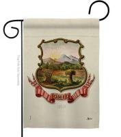 Coat Of Arms Of Ohio Garden Flag