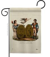 Coat Of Arms Of South Carolina Garden Flag