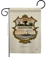 Coat Of Arms Of Tennessee Garden Flag