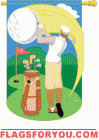 Golf House Flag