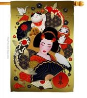 Culture Of Japan House Flag