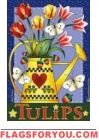 Tulips Garden Flag