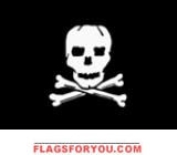 2' x 3' Jolly Roger flag