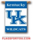 Kentucky Wildcats Double Sided Outdoor Hanging Banner