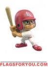 Cardinals Lil' Teammates Series 1 Batter 2 3/4" tall