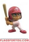 Phillies Lil' Teammates Series 2 Batter 2 3/4" tall