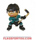 San Jose Sharks Lil' Teammates Series 2 Slapper 2 3/4" tall