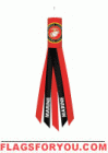 last 3 - applique Marine Corps Windsock
