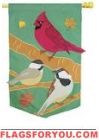 Bird Collection House Flag