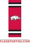 Arkansas Razorbacks Post Banner 30" x 11"