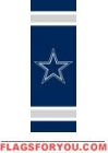 Cowboys Post Banner 30" x 11"