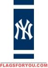 Yankees Post Banner 30" x 11"