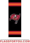Buccaneers Post Banner 30" x 11"