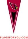 Cardinals Yard Pennants 34" x 14"