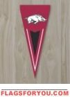 Arkansas Razorbacks Yard Pennant 34" x 14"