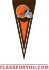 Browns Yard Pennants 34" x 14"