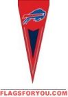 Bills Yard Pennants 34" x 14"