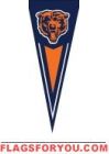 Bears Yard Pennants 34" x 14"