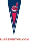 Indians Yard Pennant 34" x 14"