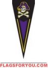 East Carolina Pirates Yard Pennant 34" x 14"