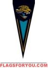 Jaguars Yard Pennants 34" x 14"