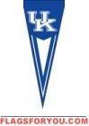Kentucky Wildcats Yard Pennant 34" x 14"