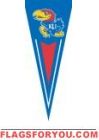 Kansas Jayhawks Yard Pennant 34" x 14"
