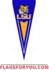 LSU Tigers Yard Pennant 34" x 14"