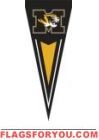 Missouri Tigers Yard Pennant 34" x 14"