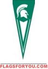 Michigan State Spartans Yard Pennant 34" x 14"