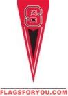 North Carolina State Wolfpack Yard Pennant 34" x 14"